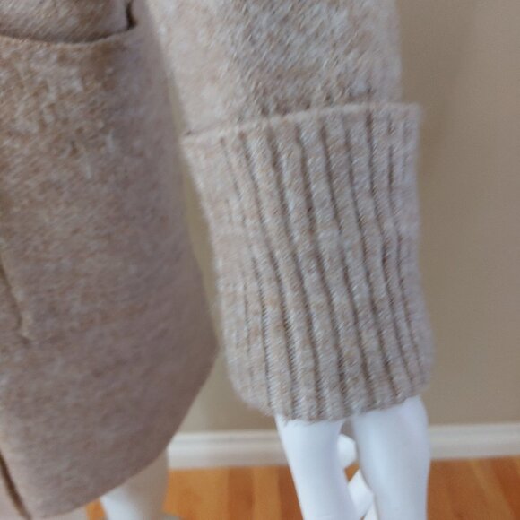 Ellen Tracy Long Knit Sweater Cardigan Coat - Picture 8 of 15